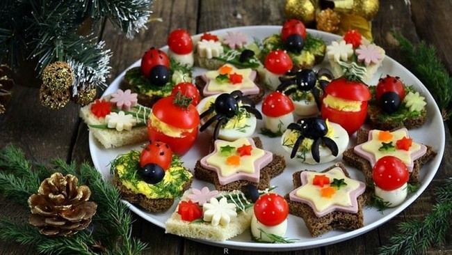 Закуски на Новый год 2019