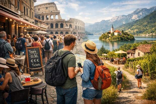 Массовый туризм обошел стороной пять стран Европы