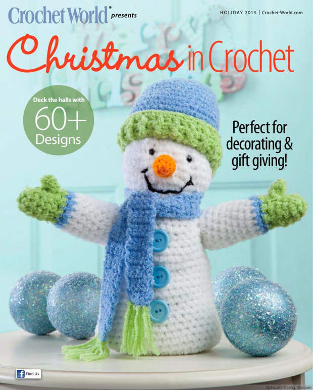 Crochet Worlds Christmas in Crochet - Holiday 2013 - 紫苏 - 紫苏的博客 Crochet Worlds Christmas in Crochet - Holiday 2013 - 紫苏 - 紫苏的博客