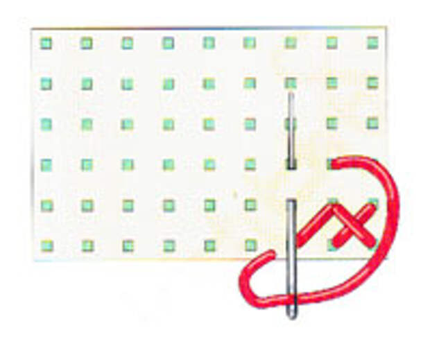 Вышивка крестиком по диагонали. Двойная диагональ справа налево (фото 2)