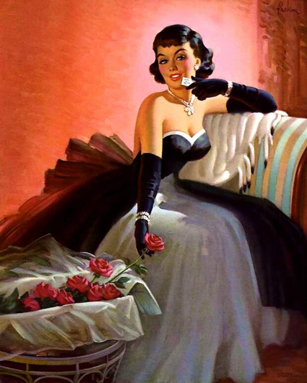 художник Арт Фрам (Art Frahm) пин-ап – 07