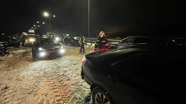 Число пострадавших в результате массовых ДТП в Тульской области выросло до 17