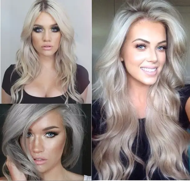 как получить холодный блонд. блонд пепельно жемчужный 9. как получить холодный блонд. сильвер блонд. смоки блонд пепельный.