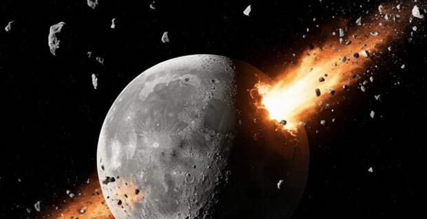Луна взорвется от удара астероида: ученые предупредили о космической угрозе