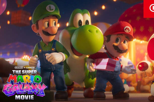 В новом трейлере "Супер Марио: Галактическое кино" показали Йоши