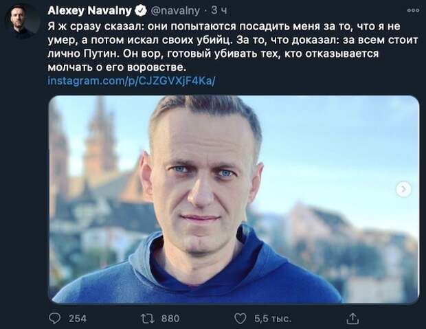 Возбуждено уголовное дело в отношении Алексея Навального