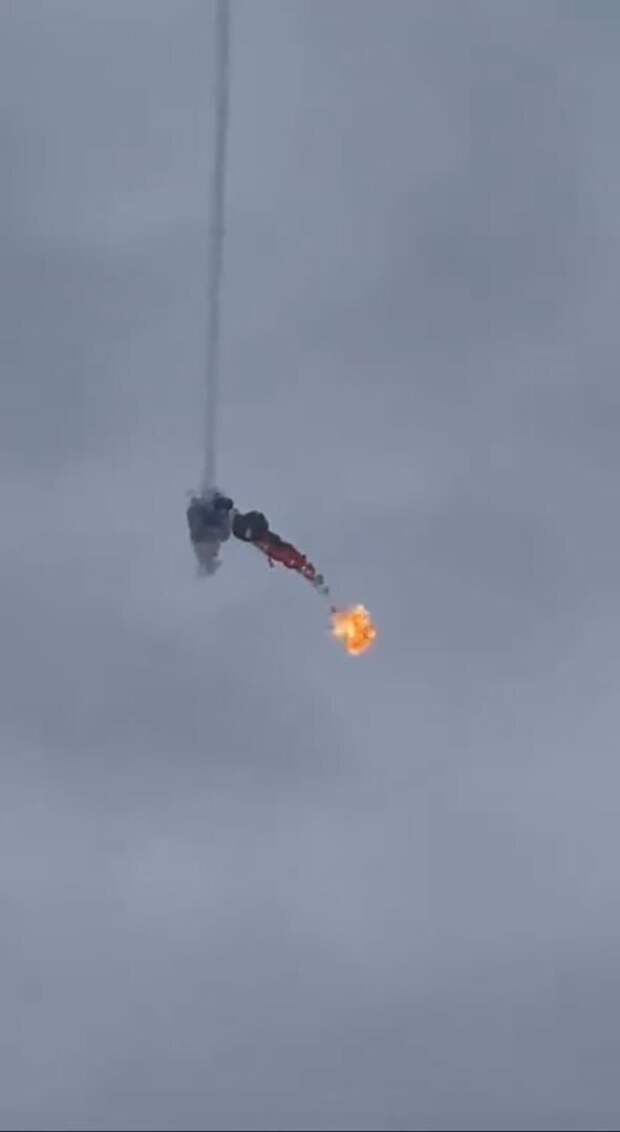 Очень недешевый перехват "Герани-2" пуском ракеты "воздух-воздух"