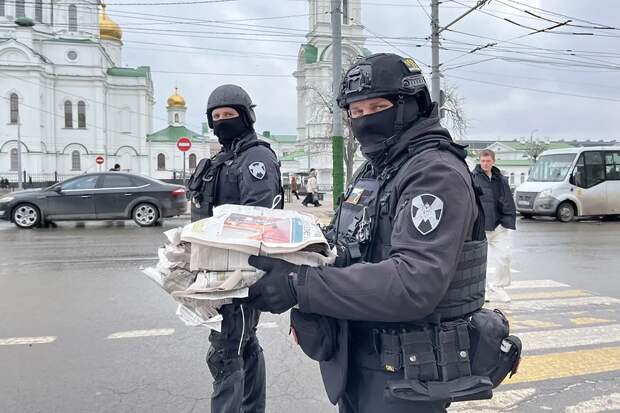 "Российская газета" начала приходить бойцам Росгвардии на передовую