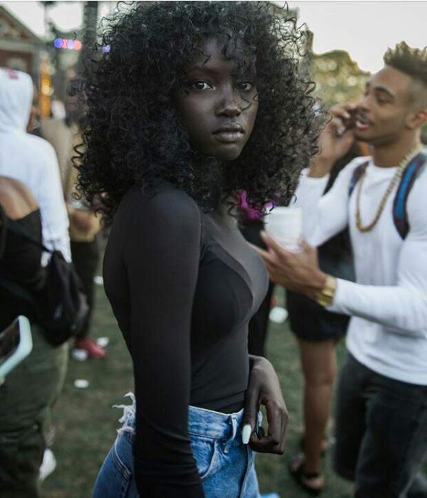 Вирусное фото темнокожей девушки дошло до модельных агентств Анок Уай, в мире, девушка, красота, люди, модель, фигура