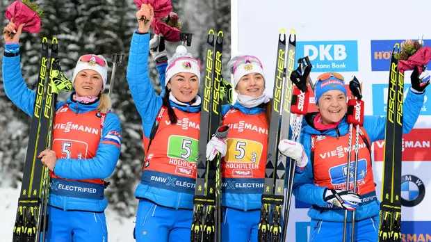 На ступень выше: российские биатлонисты выиграли два серебра на этапе Кубка мира в Хохфильцене