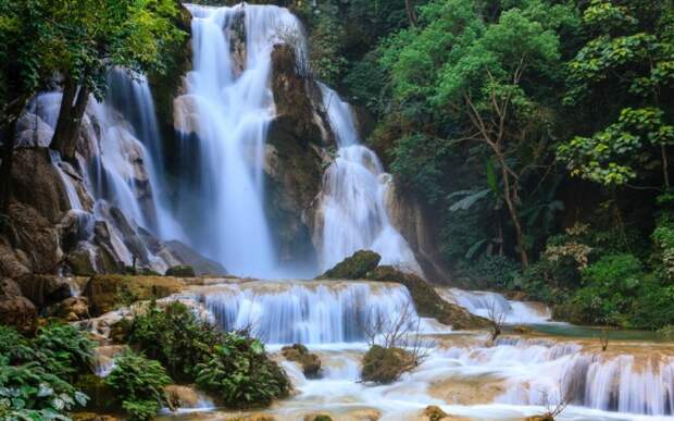 5 красивейших каскадных водопадов