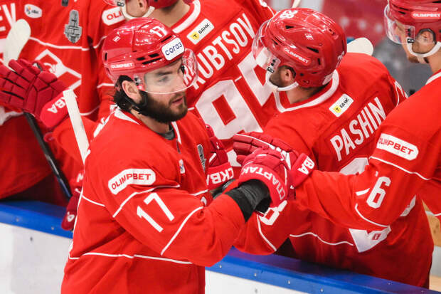 "Спартак" обыграл "Ладу" со счетом 7:1 в матче регулярного чемпионата КХЛ