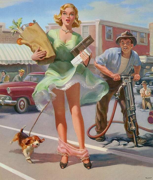 художник Арт Фрам (Art Frahm) пин-ап – 17