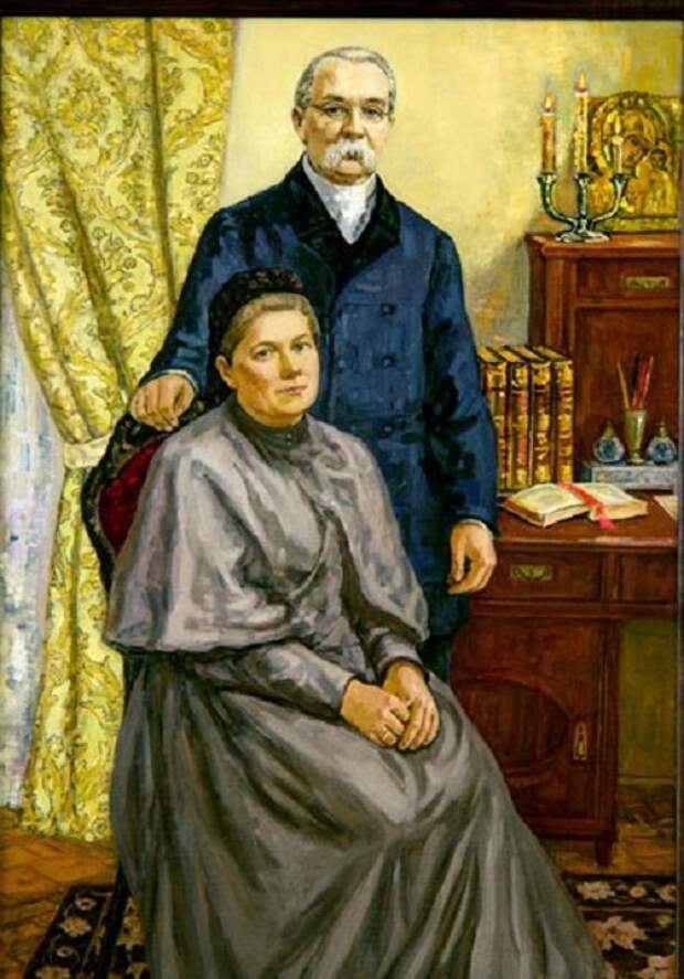 Сергей Васильевич Перлов с женой Анной Яковлевной Перловой Сергей Васильевич Перлов с женой Анной Яковлевной Перловой