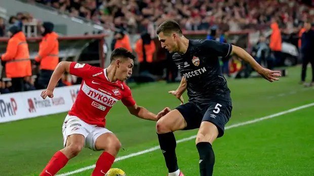 Футболисты «Спартака» и ЦСКА устроили потасовку в подтрибунном помещении