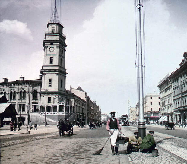 Невский проспект. Санкт-Петербург, 1896 г. Невский проспект. Санкт-Петербург, 1896 г.