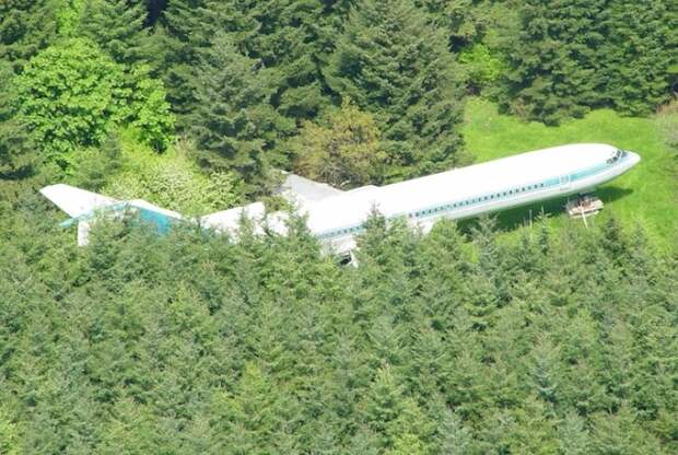 Дом-самолет Boeing 727 3