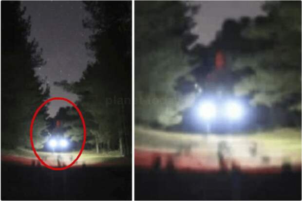 На снимке, сделанном в Рэндлшемском лесу, проявилась громадная призрачная фигура На снимке, сделанном в Рэндлшемском лесу, проявилась громадная призрачная фигура