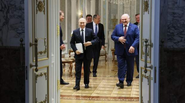 Путин высоко оценил переговоры с Лукашенко
