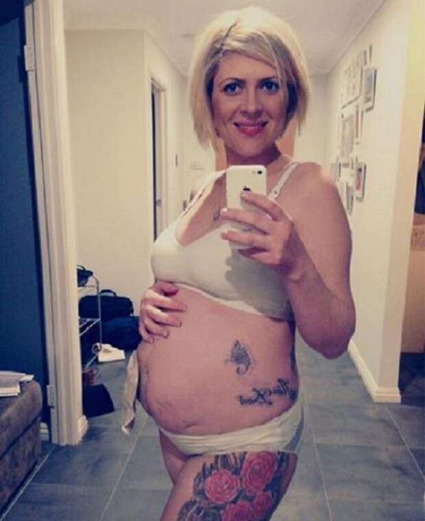 Мужчина решил сделать фото с беременной женой. Когда она разделась, он обомлел…