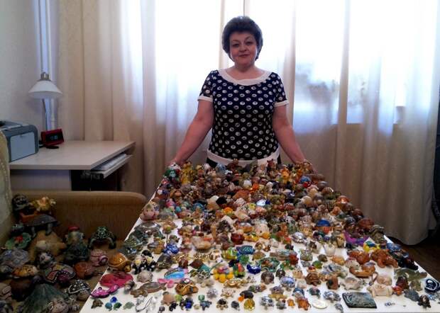Жительница Бабушкинского собрала порядка 450 фигурок черепах