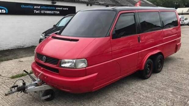 Из Volkswagen Transporter сделали уникальный кемпер с мангалом под капотом Volkswagen Transporter, transporter, volkswagen, авто, дом на колесах, кемпер, самоделка, фургон