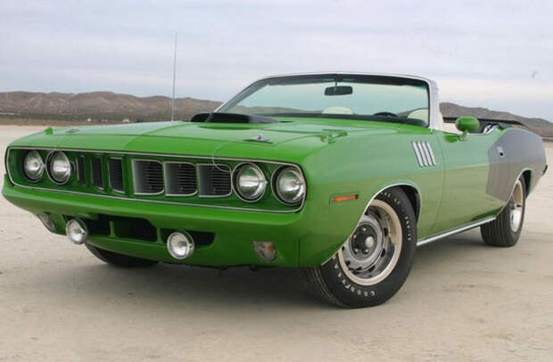 Плимут 1970-1971 года Hemi Cuda кабриолет