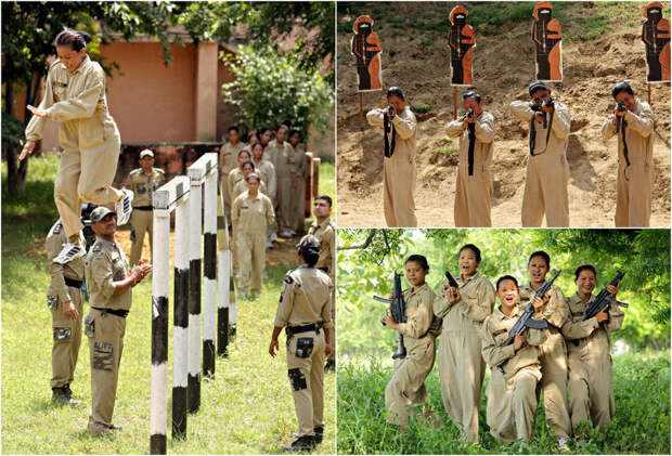 Как готовят женщин для полиции в Индии