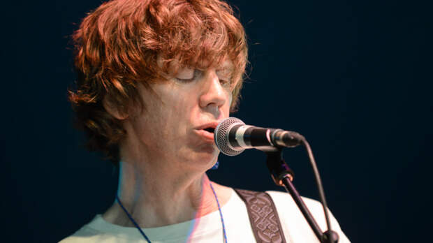 Thurston Moore performs at Field Day Festival, London, on June 7th, 2014.