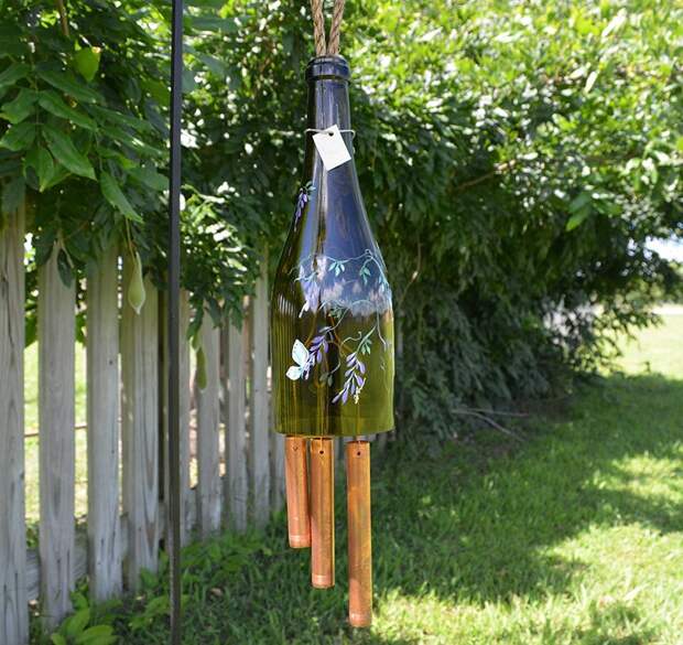 WineBottle10 22 способа превратить пустую бутылку в практичное произведение искусства