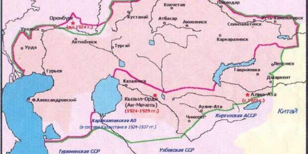Какие территории, населенные русскими, мы подарили Казахстану
