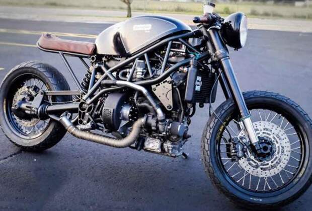 Биодизельный мотоцикл Hormel Bacon Bike, работающий на жире от бекона