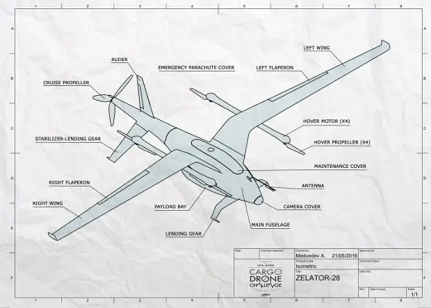 Россиянин победил в конкурсе концептов беспилотников Airbus