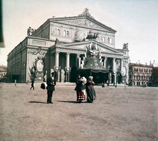 Большой театр. Москва, 1896 г. Большой театр. Москва, 1896 г.