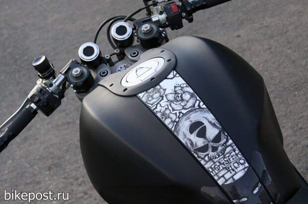 Тюнинг мотоцикла Ducati Monster 1100 2009