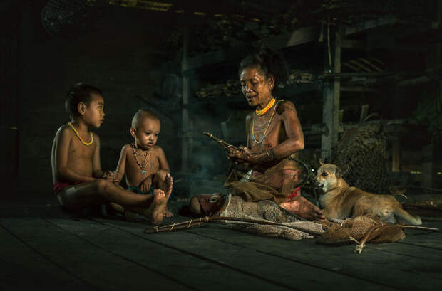 Красивые и загадочные фото дикого племени