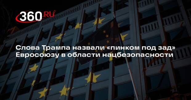 Слова Трампа назвали «пинком под зад» Евросоюзу в области нацбезопасности