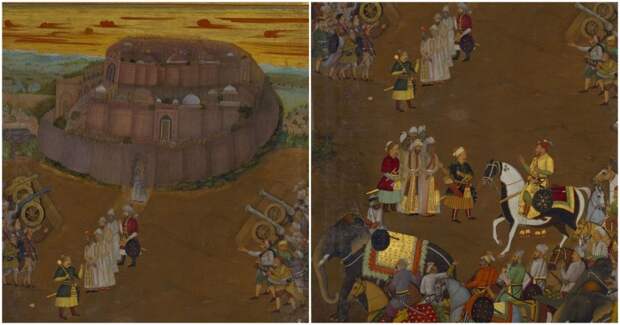 Сдача Удгира, ознаменовавшая формальный конец Ахмеднагара, 1656-57 гг. Сдача Удгира, ознаменовавшая формальный конец Ахмеднагара, 1656-57 гг.