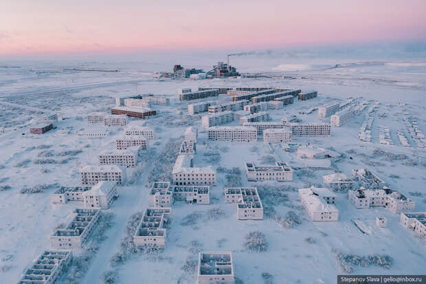 Заполярный, заброшенная воркута, посёлки, покинутые