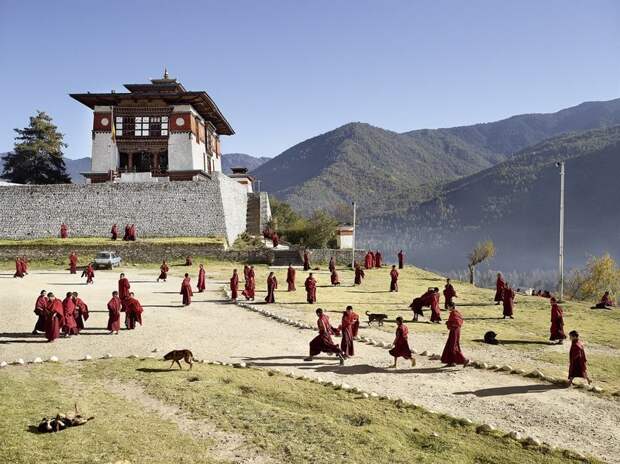 Dechen Phodrang, Тхимпху, Бутан дети, игровые площадки, мир, путешествия, страны