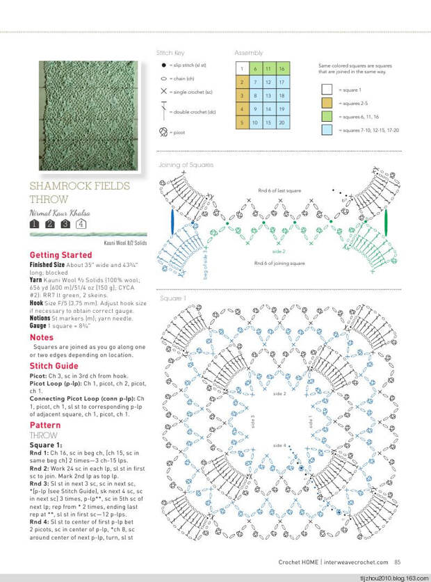 Interweave Crochet Home 2015 - 紫苏 - 紫苏的博客 Interweave Crochet Home 2015 - 紫苏 - 紫苏的博客