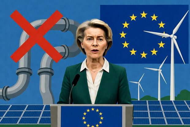 Фон дер Ляйен исключила поставки газа из России в ЕС даже при дефиците