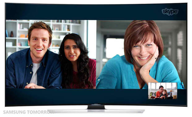 Samsung Smart TV Skype В телевизорах Samsung Smart TV появится ряд видеоигр и Skype