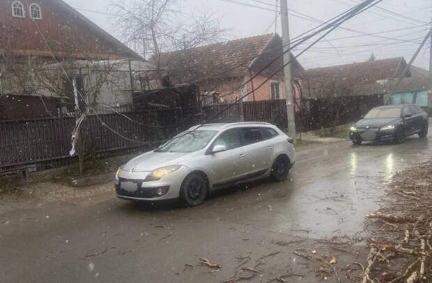 Оперативное вмешательство карабинеров на улице Четатя Албэ в Кишинёве