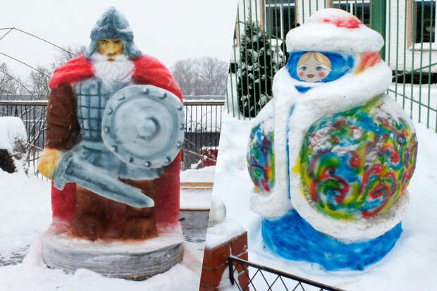 УФСИН Тверской области проводит конкурс ледяных скульптур от заключенных