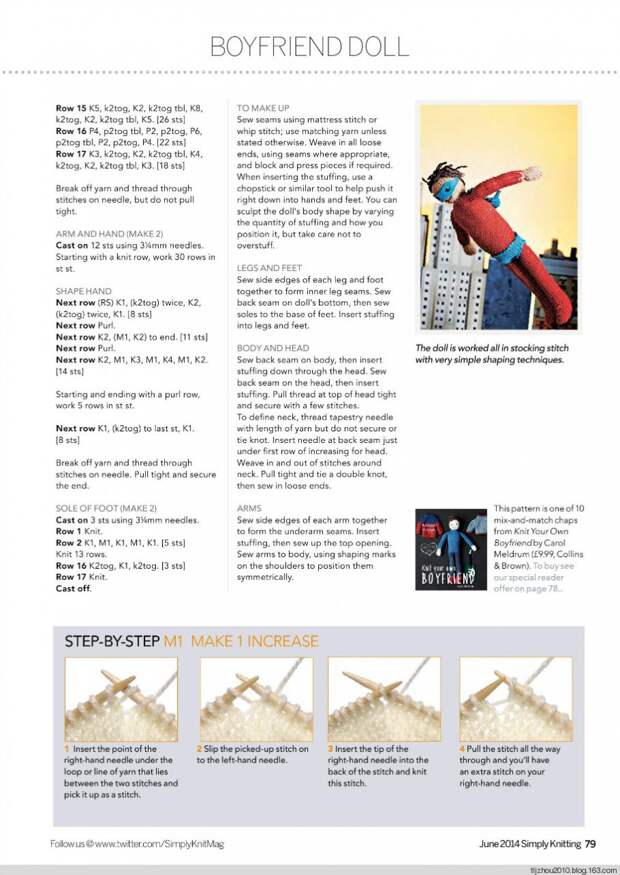 Simply Knitting №121 2014 - 紫苏 - 紫苏的博客 Simply Knitting №121 2014 - 紫苏 - 紫苏的博客