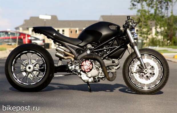 Тюнинг мотоцикла Ducati Monster 1100 2009