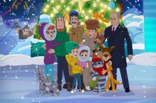 Актер Грачев рассказал о работе над серией с Путиным в «Простоквашино»