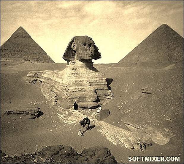 Загадки египетского Сфинкса: чем дальше копают, тем их больше Сфинкса, египетского, загадки