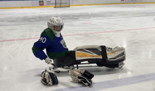 Казанская команда ТАТСИБ провела финальную тренировку перед ЧР по следж-хоккею